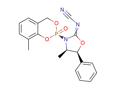 (S(P),4'R(C),5'S(C))-8,4'-dimethyl-2-(5'-phenyl-2'-N-cyaniminooxazolidin-3'-yl)(4H)-1,3,2-benzodioxaphosphorin-2-oxide