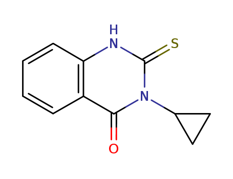 4(1H)-Quinazolinone, 3-cyclopropyl-2,3-dihydro-2-thioxo-
