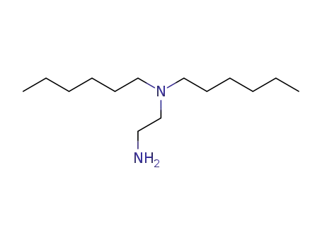 Molecular Structure of 104538-35-4 (1,2-Ethanediamine, N,N-dihexyl-)