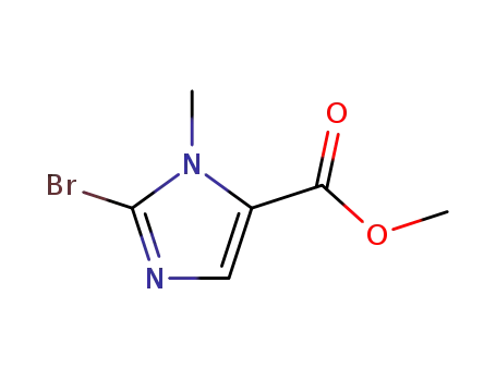 2-브로모-3-메틸-3H-이미다졸-4-카르복실산 메틸 에스테르
