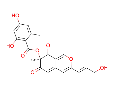 Molecular Structure of 3215-47-2 (3''-HYDROXYMITORUBRIN)