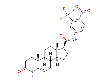 N-(3'-trifluoromethyl-4'-nitrophenyl)-3-oxo-4-azaandrost-5-ene-17β-carboxamide