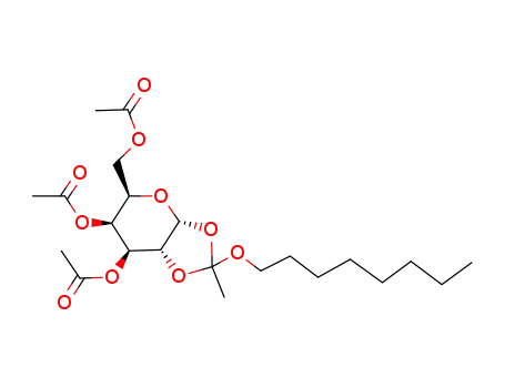 3,4,6-Tri-O-acetyl-α-D-galactopyranose 1,2-(1-octyl orthoacetate)