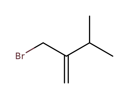 Molecular Structure of 33355-55-4 (1-Butene, 2-(bromomethyl)-3-methyl-)