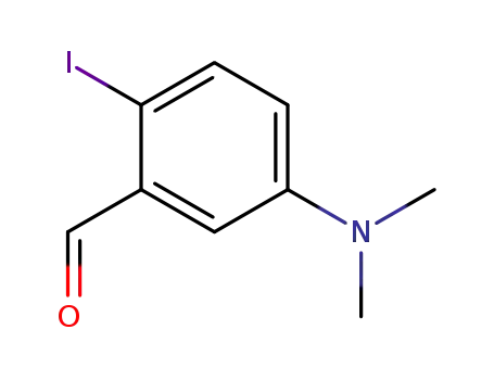 Benzaldehyde, 5-(dimethylamino)-2-iodo-