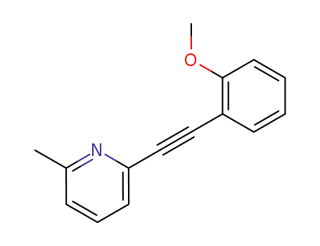 2-Picoline,6-[(o-methoxyphenyl)ethynyl]-(8CI)