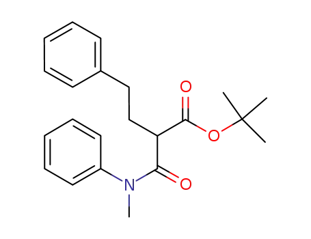 (±)-tert-butyl 2-(methyl(phenyl)carbamoyl)-4-phenylbutanoate