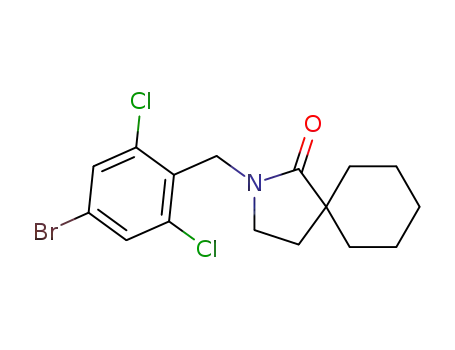 2-(4-bromo-2,6-dichloro-benzyl)-2-aza-spiro[4.5]decan-1-one