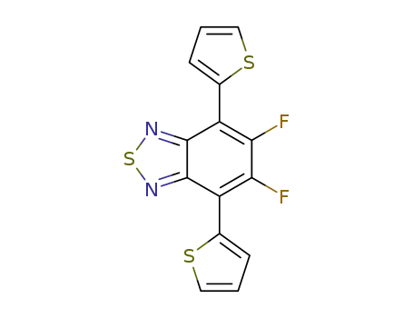 5,6-difluoro-4,7-di(thiophen-2-yl)benzo[c][1, 2, 5]thiadiazole