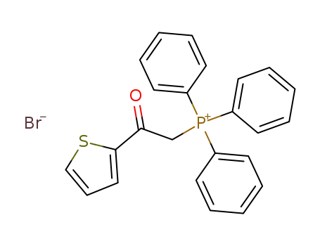 Phosphonium, [2-oxo-2-(2-thienyl)ethyl]triphenyl-, bromide