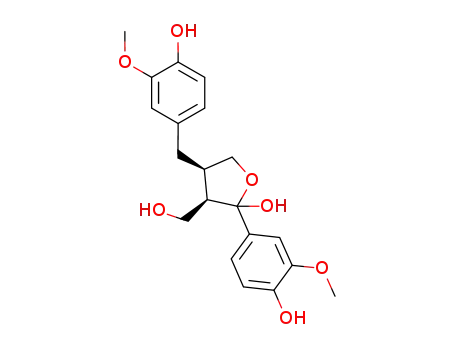 3,3'-dimethoxy-4,4',7,9-tetrahydroxy-7,9'-epoxylignan