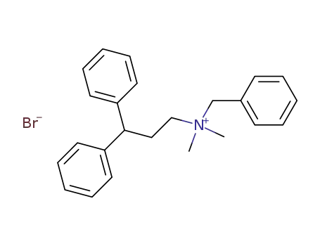 Dimethyl-(3,3-diphenyl-propyl)-benzyl-ammonium bromid