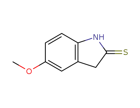 5-METHOXY-1,3-DIHYDRO-INDOLE-2-티온