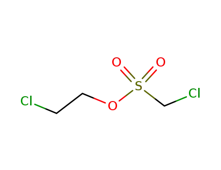 Molecular Structure of 41239-85-4 (1-chloro-2-(chloromethylsulfonyloxy)ethane)