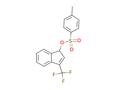 1H-Inden-1-ol, 3-(trifluoromethyl)-, 4-methylbenzenesulfonate