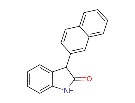 Molecular Structure of 1235862-81-3 (3-(naphthalen-2-yl)indolin-2-one)