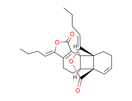 5b,9a-(Methanoxymethano)biphenyleno[1,2-c]furan-1,12(3H)-dione,3,10-dibutylidene-4,5,5a,8,9,9b-hexahydro- (9CI)