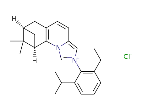 (7R,9R)-2-(2,6-diisopropylphenyl)-8,8-dimethyl-6,7,8,9-tetrahydro-7,9-methanoimidazo[1,5-a]quinolin-2-ium chloride