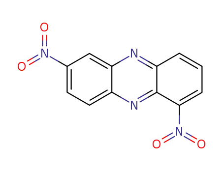 Molecular Structure of 105836-99-5 (1,7-Dinitrophenazine)