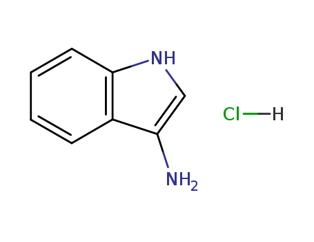 1H-Indol-3-amine,hydrochloride (1:1)