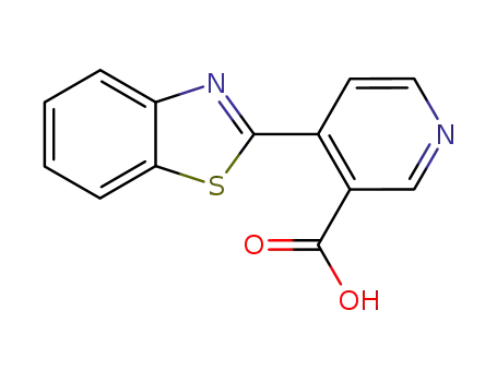 4-benzothiazol-2-yl-nicotinic acid