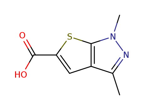 1,3-dimethyl-1H-thieno[2,3-c]pyrazole-5-carboxylicacid