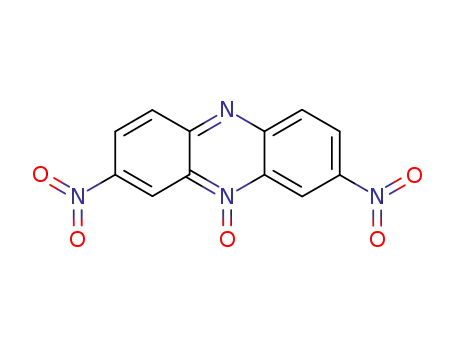 Molecular Structure of 60586-01-8 (Phenazine, 2,8-dinitro-, 10-oxide)