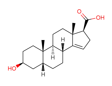 3β-hydroxy-21-nor-5β-pregnen-(14)-oic acid-(20)