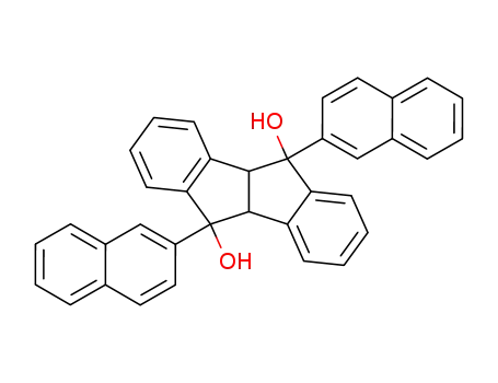 5,10-di-[2]naphthyl-4b,5,9b,10-tetrahydro-indeno[2,1-<i>a</i>]indene-5,10-diol