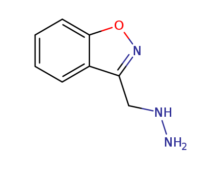 1,2-Benzisoxazole,3-(hydrazinomethyl)-(9CI)