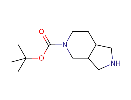 Molecular Structure of 351370-99-5 (5-BOC-OCTAHYDRO-PYRROLO[3,4-C]PYRIDINE)
