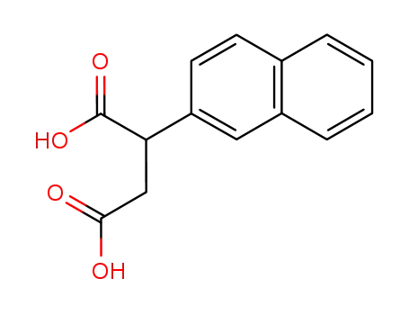 Molecular Structure of 41791-42-8 (Butanedioic acid, 2-naphthalenyl-)