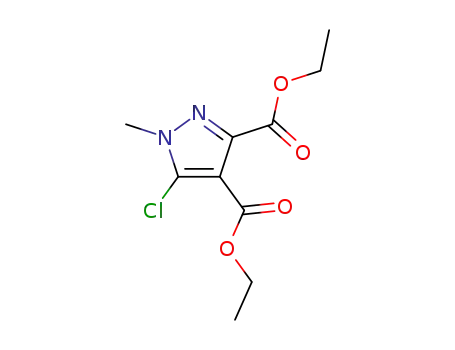 Diethyl 5-chloro-1-methyl-1H-pyrazole-3,4-dicarboxylate