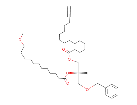 Hexadec-15-ynoic acid (S)-3-benzyloxy-2-(12-methoxy-dodecanoyloxy)-propyl ester