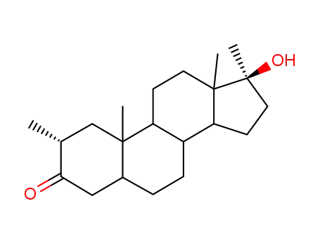 Molecular Structure of 88979-44-6 (17A-METHYL-DROSTANOLONE)