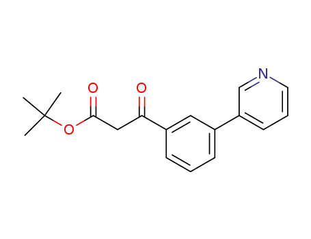tert-butyl 3-oxo-3-(3-(pyridin-3-yl)phenyl)propanoate