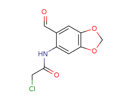 2-Chloro-N-(6-formyl-2H-1,3-benzodioxol-5-yl)acetamide
