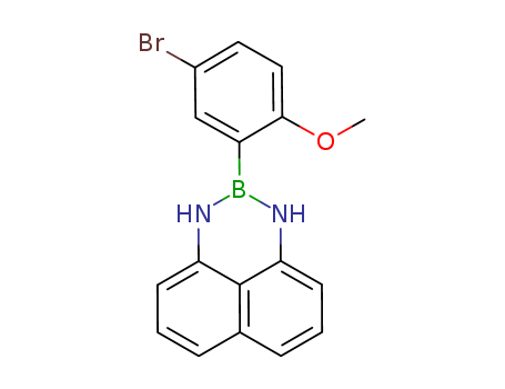 4-bromo-2-(2,3-dihydro-1H-naphtho[1,8-de]-1,3,2-diazaborinyl)-1-methoxybenzene