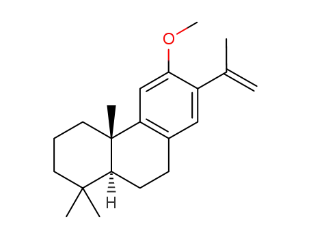 13-(1'-methenylethyl)-12-methoxy-podocarpane-8,11,13-triene