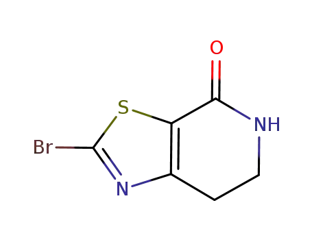 Molecular Structure of 1035219-96-5 (2-BROMO-6,7-DIHYDROTHIAZOLO[5,4-C]PYRIDIN-4(5H)-ONE)