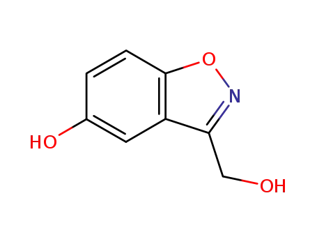 1,2-Benzisoxazole-3-methanol,5-hydroxy-(9CI)