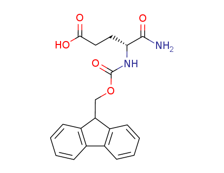 N-α-(9-Fluorenylmethoxycarbonyl)-D-glutamic acid α-amide;N-α-(9-Fluorenylmethoxycarbonyl)-D-isoglutamine