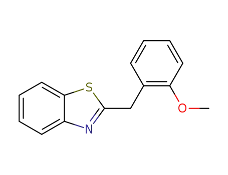 Benzothiazole, 2-[(2-methoxyphenyl)methyl]-