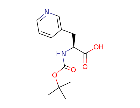 (S)-2-((Tert-Butoxycarbonyl)amino)-3-(pyridin-3-yl)propanoic acid