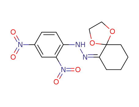 1,4-dioxa-spiro[4.5]decan-6-one-(2,4-dinitro-phenylhydrazone)