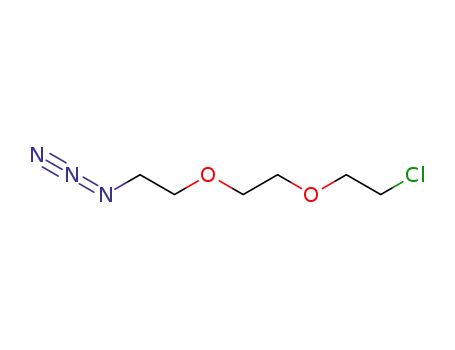 Molecular Structure of 1301708-62-2 (1-azido-2-[2-(2-chloroethoxy) ethoxy] ethane)