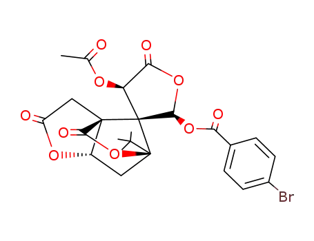 10-O-Acetyl-12-O-(p-brombenzoyl)-iso-bilobalid