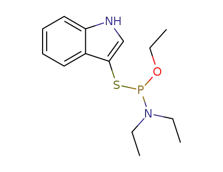 3-<(diethylaminoethoxyphosphino)thio>indole