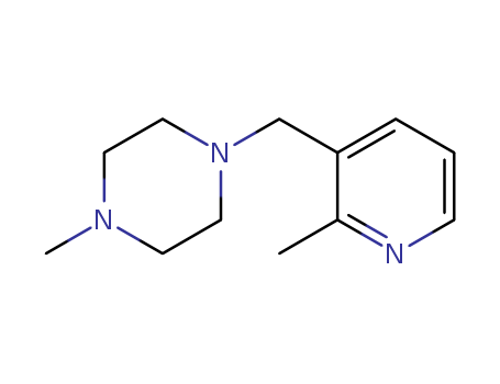 1-Methyl-4-((2-methylpyridin-3-yl)methyl)piperazine