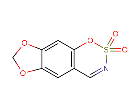 [1,3]dioxolo[4',5':4,5]benzo[1,2-e][1,2,3]oxathiazine 2,2-dioxide